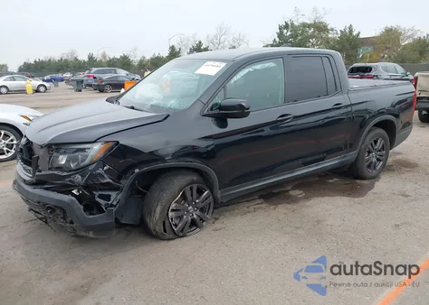 2017 Honda Ridgeline Sport z USA, uszkodzony, nr VIN 5FPYK3F14HB021307